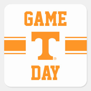 University of Tennessee Game Day Square Sticker