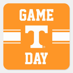 University of Tennessee Game Day Square Sticker
