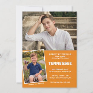 University of Tennessee Graduation Invitation