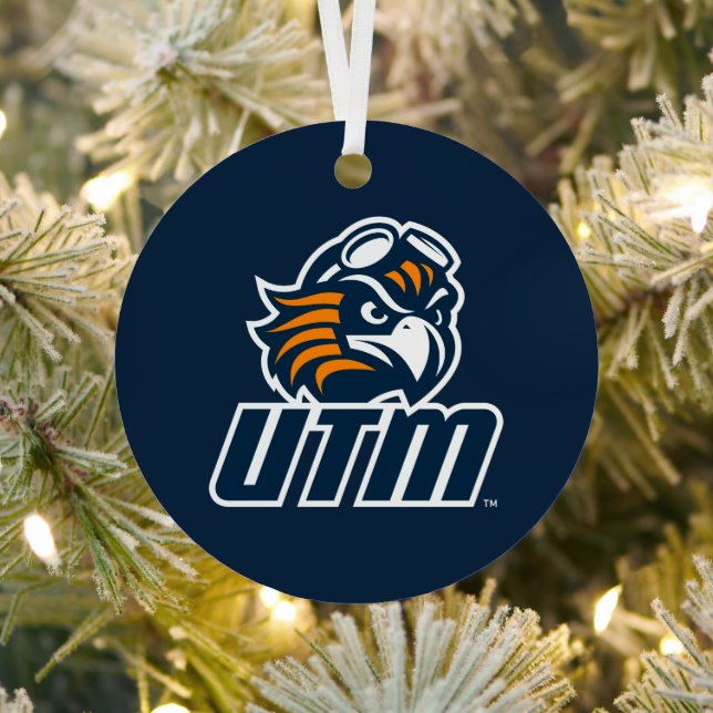 University of Tennessee Martin Skyhawks Metal Ornament (Insitu)