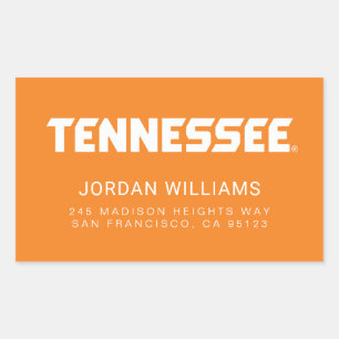 University of Tennessee Rectangular Sticker