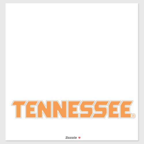 University of Tennessee Sticker