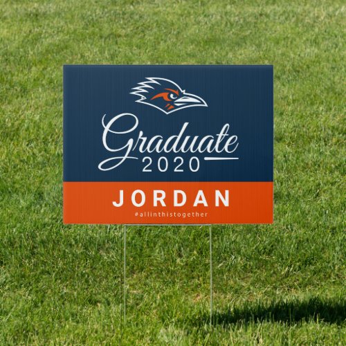 University of Texas at San Antonio 2020 Graduate Sign