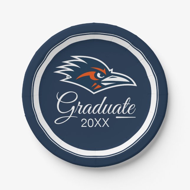 University of Texas at San Antonio | Graduation Paper Plates (Front)
