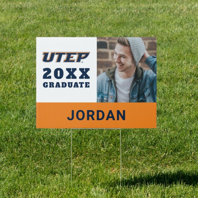 University of Texas El Paso Graduation Sign (Insitu)