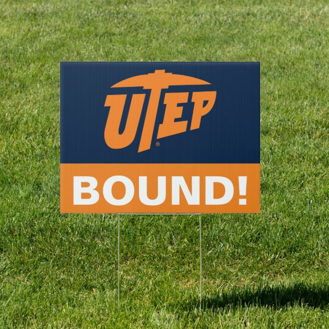 University of Texas El Paso Graduation Sign (Insitu)