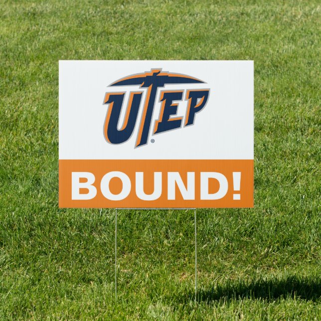 University of Texas El Paso Graduation Sign (Insitu)