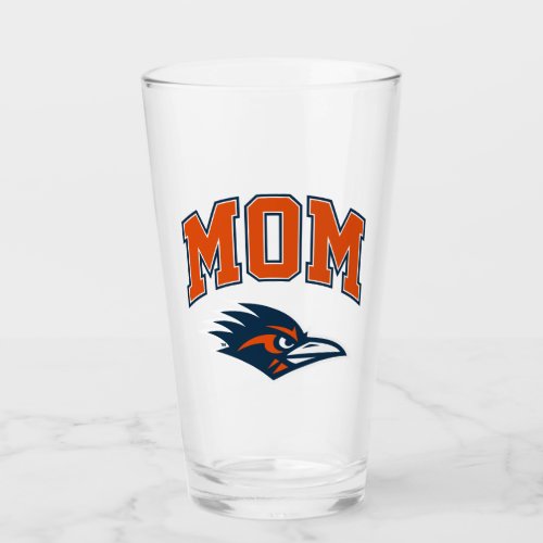 University of Texas Mom Glass