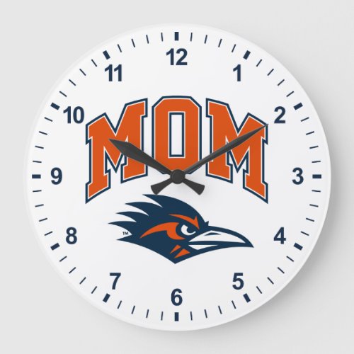 University of Texas Mom Large Clock