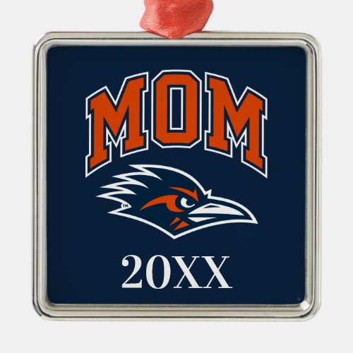 University of Texas Mom Metal Ornament