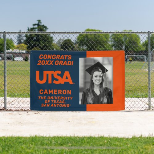 University of Texas San Antonio  Congrats Grad Banner