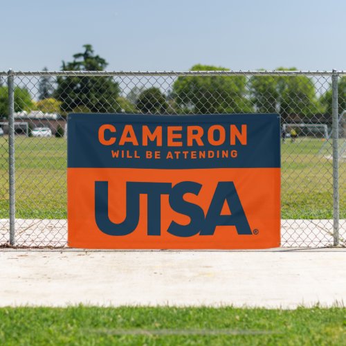 University of Texas San Antonio  Graduation Banner