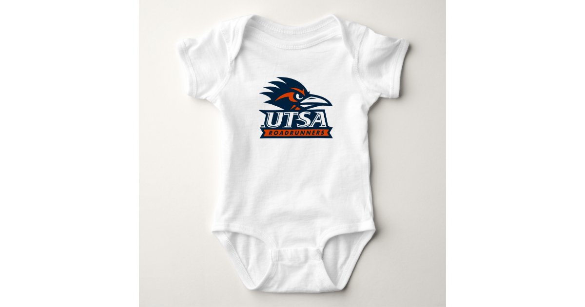 University Of Texas San Antonio Road Runner Baby Bodysuit Zazzle Com
