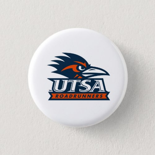 University of Texas San Antonio Road Runner Button