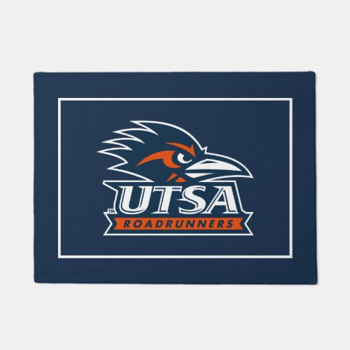 University of Texas San Antonio Road Runner Doormat