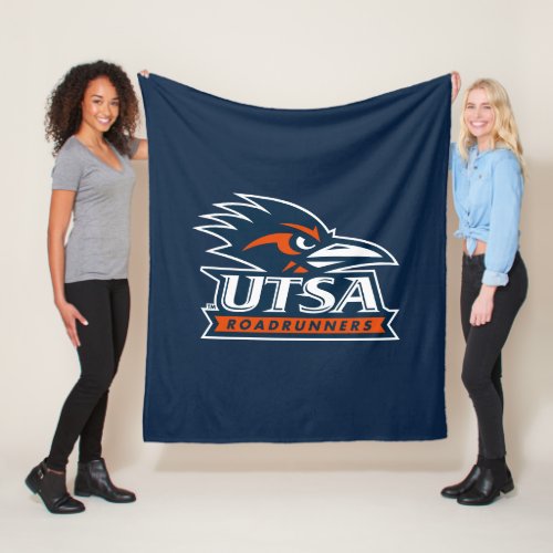 University of Texas San Antonio Road Runner Fleece Blanket