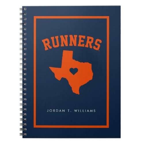 University of Texas State Love Notebook