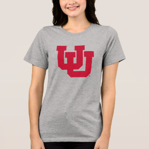 University of Utah Block U Tri-Blend Shirt