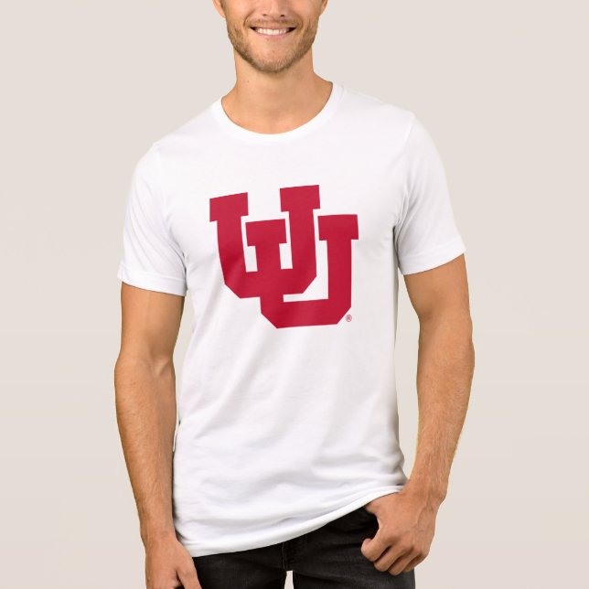 University of Utah Block U Tri-Blend Shirt (Front)
