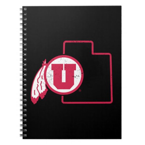 University of Utah  Classic State Logo Notebook