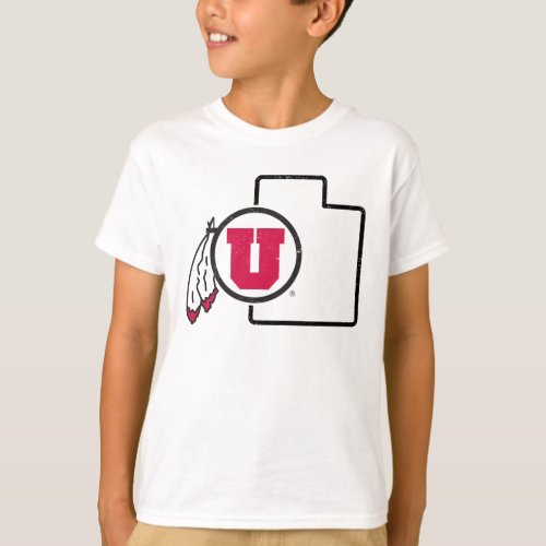 University of Utah  Classic State Logo T_Shirt