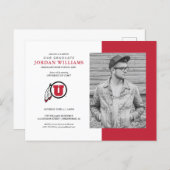 University of Utah Future Graduate Announcement Postcard (Front/Back)