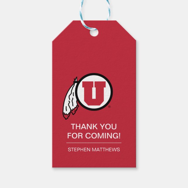University of Utah Graduate Gift Tags (Front)