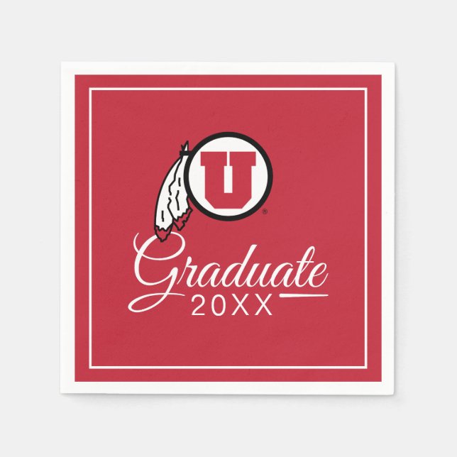 University of Utah Graduate Napkins (Front)