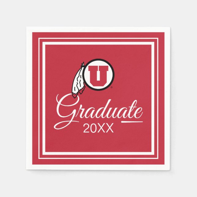 University of Utah Graduate Napkins (Front)