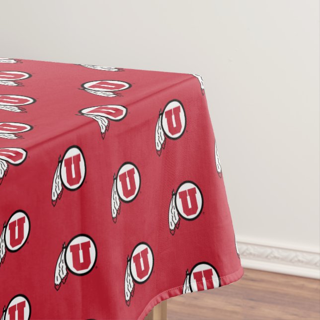 University of Utah Graduate Tablecloth (In Situ)