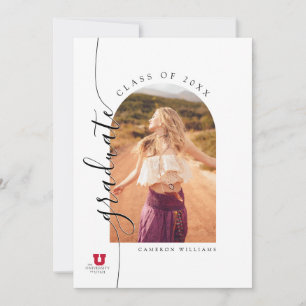 University of Utah Graduation Announcement