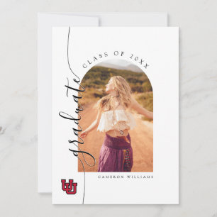 University of Utah Graduation Announcement