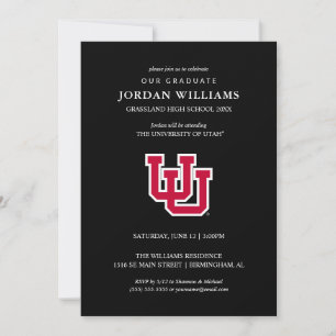 University of Utah Graduation Announcement
