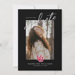 University of Utah Graduation Announcement