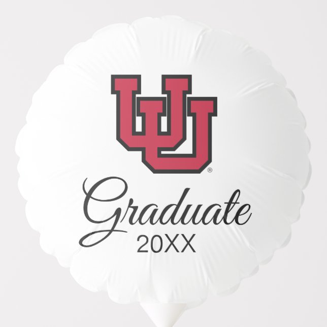 University of Utah Graduation Balloon (Front)