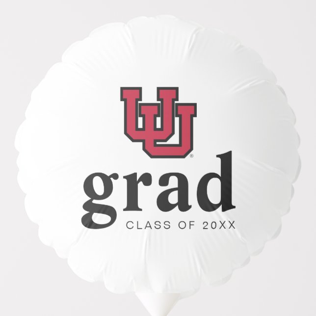 University of Utah Graduation Balloon (Front)