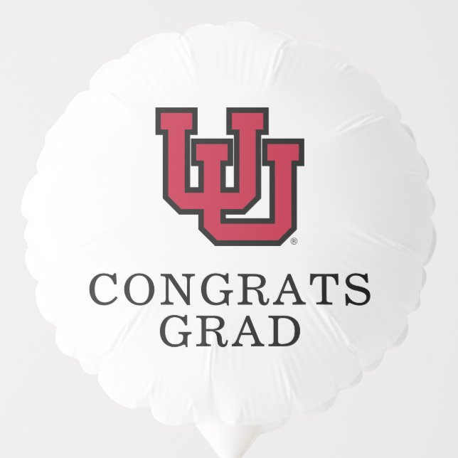 University of Utah Graduation Balloon (Front)