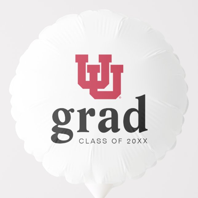 University of Utah Graduation Balloon (Front)