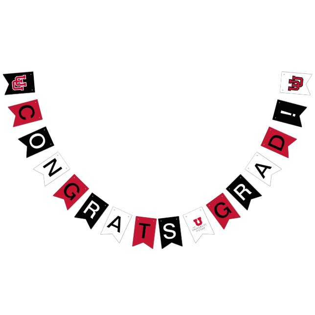 University of Utah Graduation Bunting Flags (All)