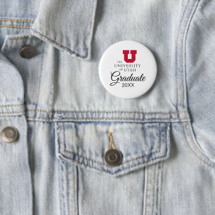 University of Utah Graduation Button