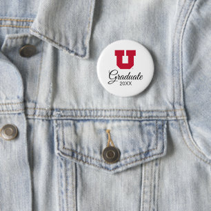 University of Utah Graduation Button