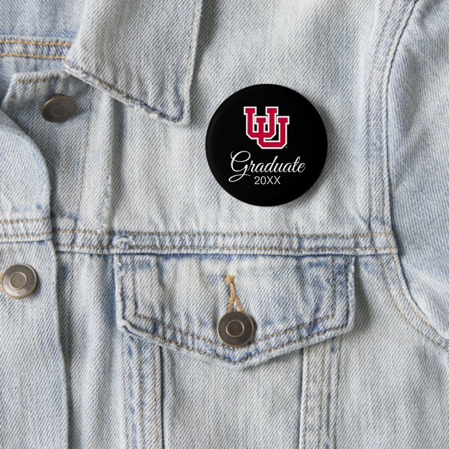 University of Utah Graduation Button (In Situ)