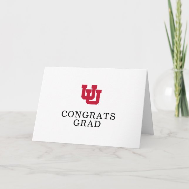 University of Utah Graduation Card (Front)