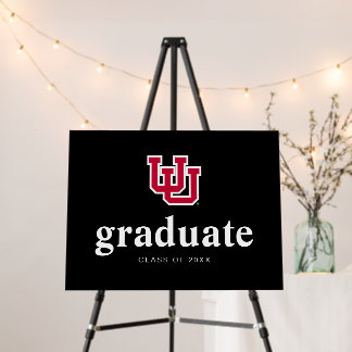 University of Utah Graduation Foam Board