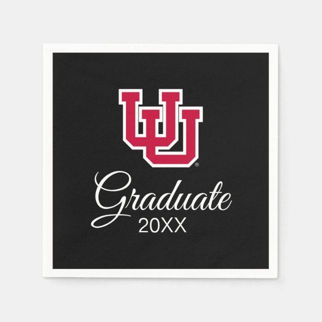 University of Utah Graduation Napkins (Front)