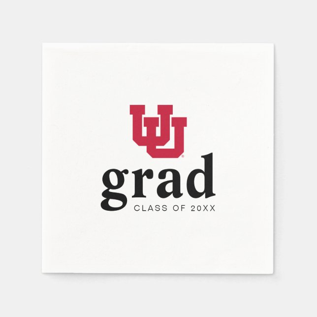 University of Utah Graduation Napkins (Front)