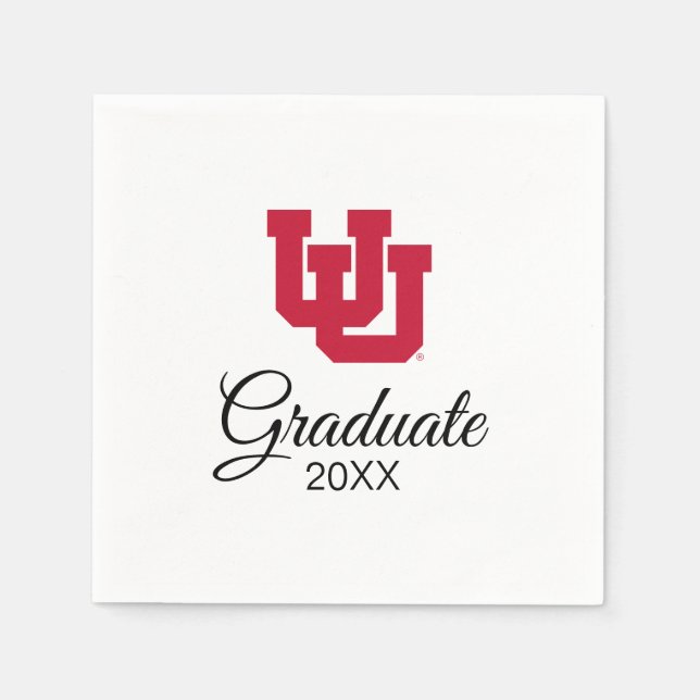 University of Utah Graduation Napkins (Front)