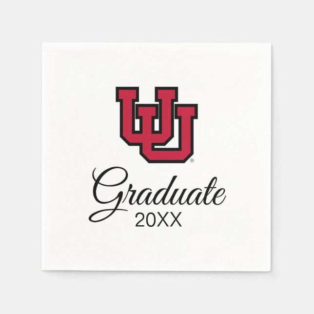 University of Utah Graduation Napkins (Front)