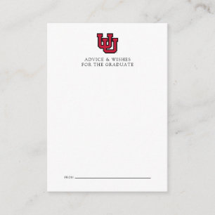 University of Utah Graduation Note Card
