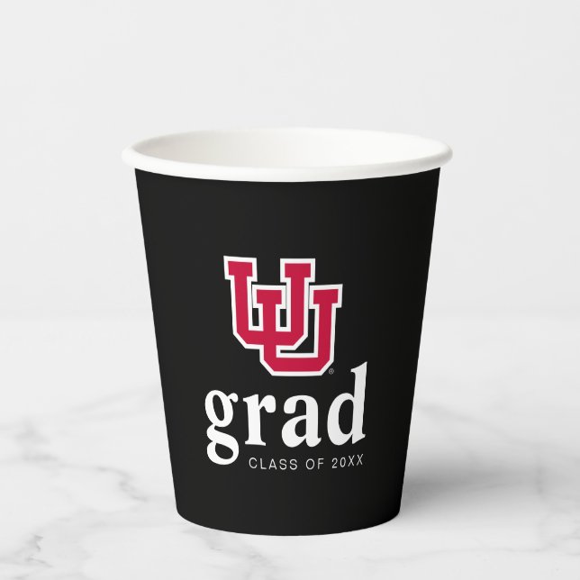 University of Utah Graduation Paper Cups (Front)
